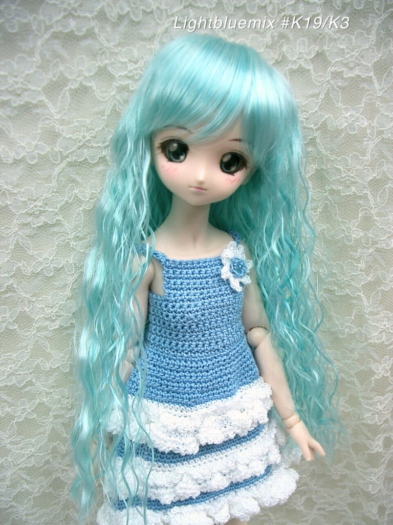 ウィッグ / 8-9インチ / ミディアムロングウェーブ (8-9/21177)