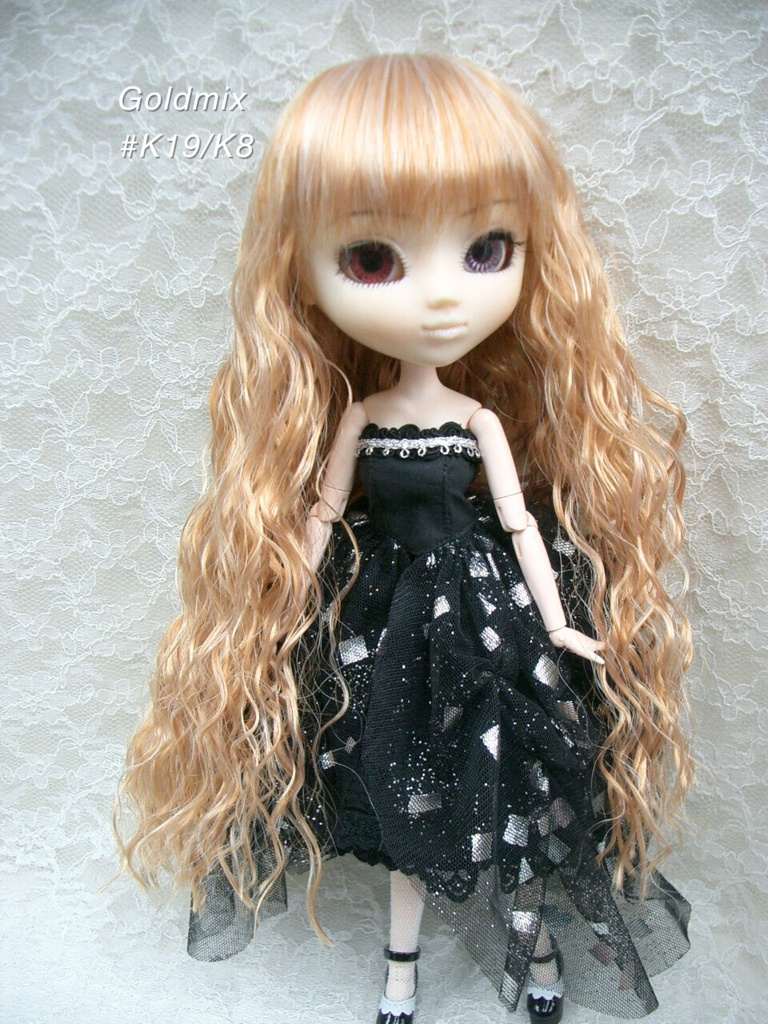 ウィッグ / 8-9インチ / ミディアムロングウェーブ (8-9/21177)