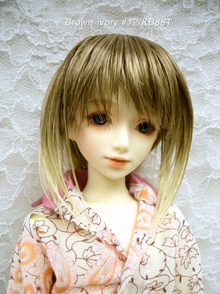 ウィッグ / 6-7インチ / ショート (6-7/25015N)