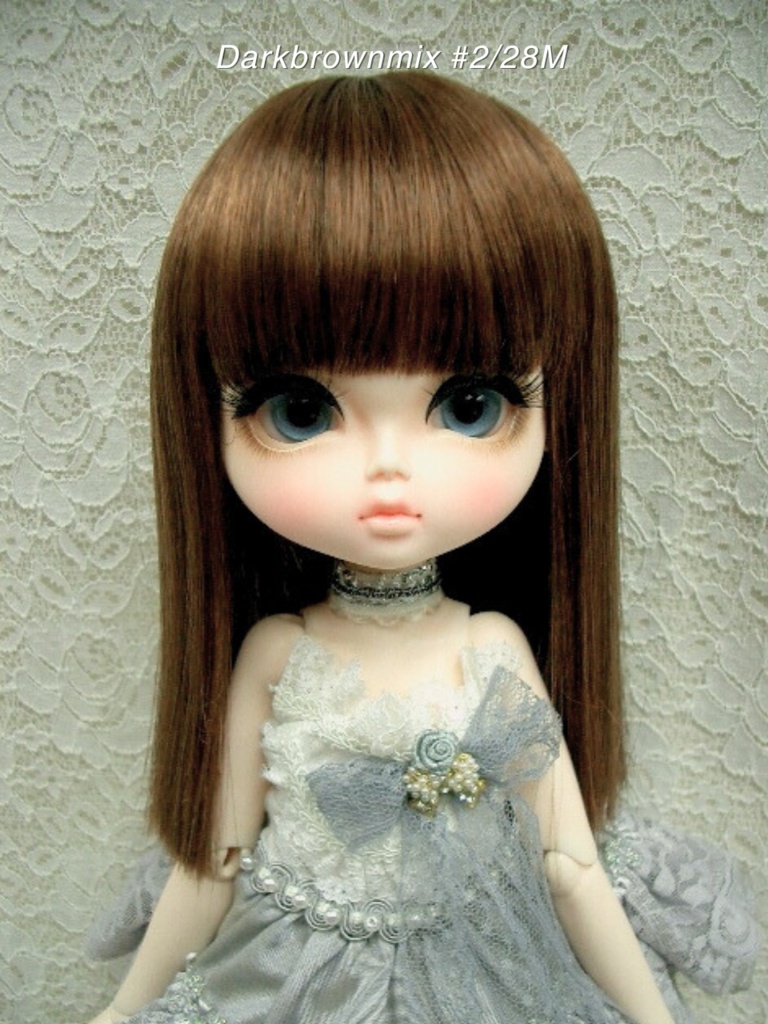 ウィッグ /11-12インチ / セミロングストレート (11-12/21203)