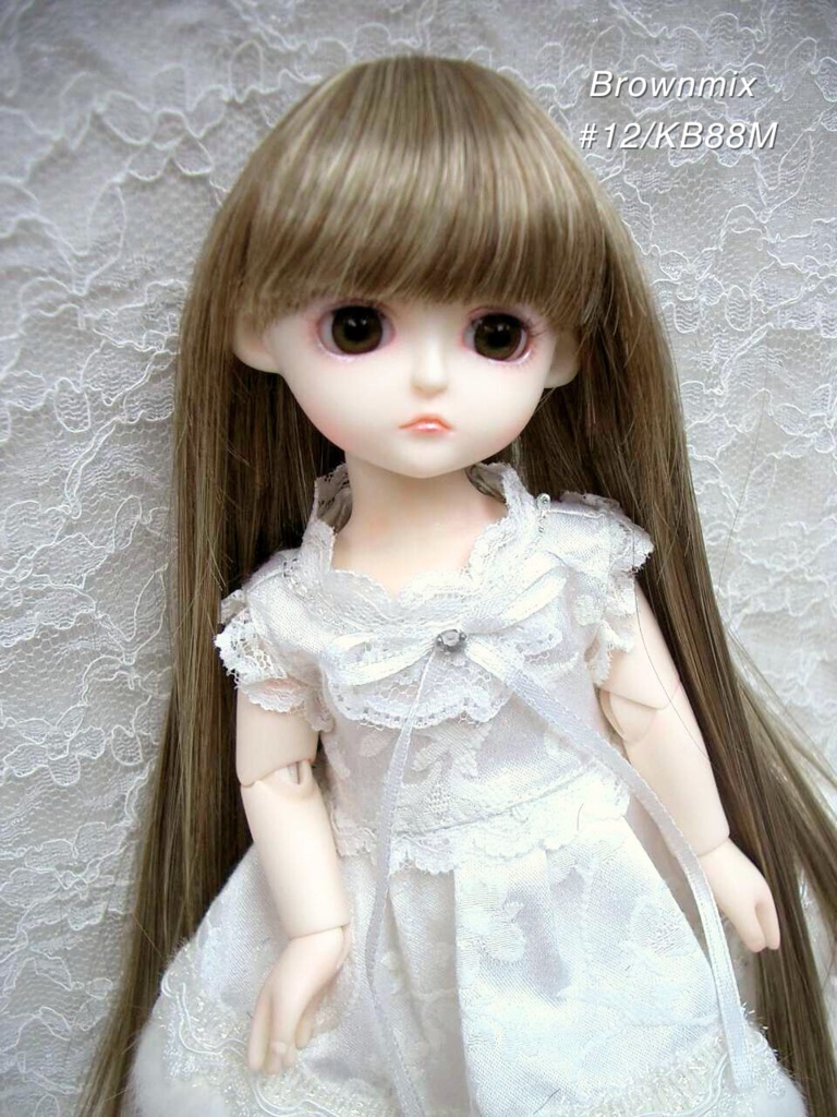 ウィッグ / 6インチ / ロングストレート (6/28102)