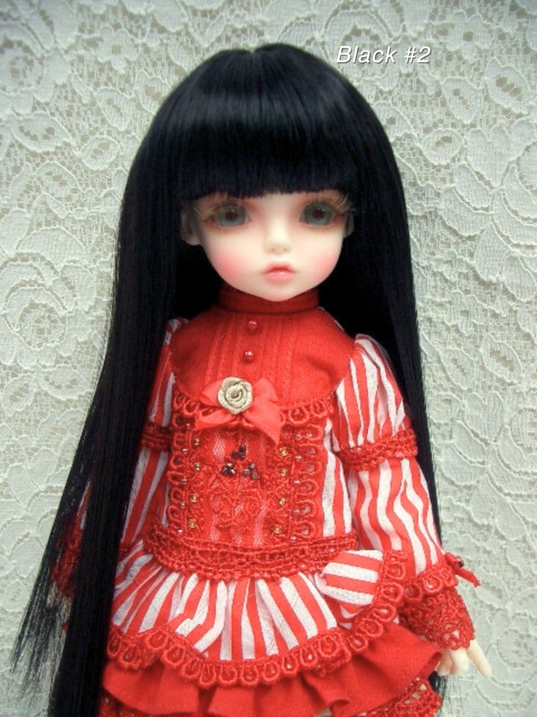 ウィッグ / 6インチ / ミディアムロングストレート (6/28102DS)