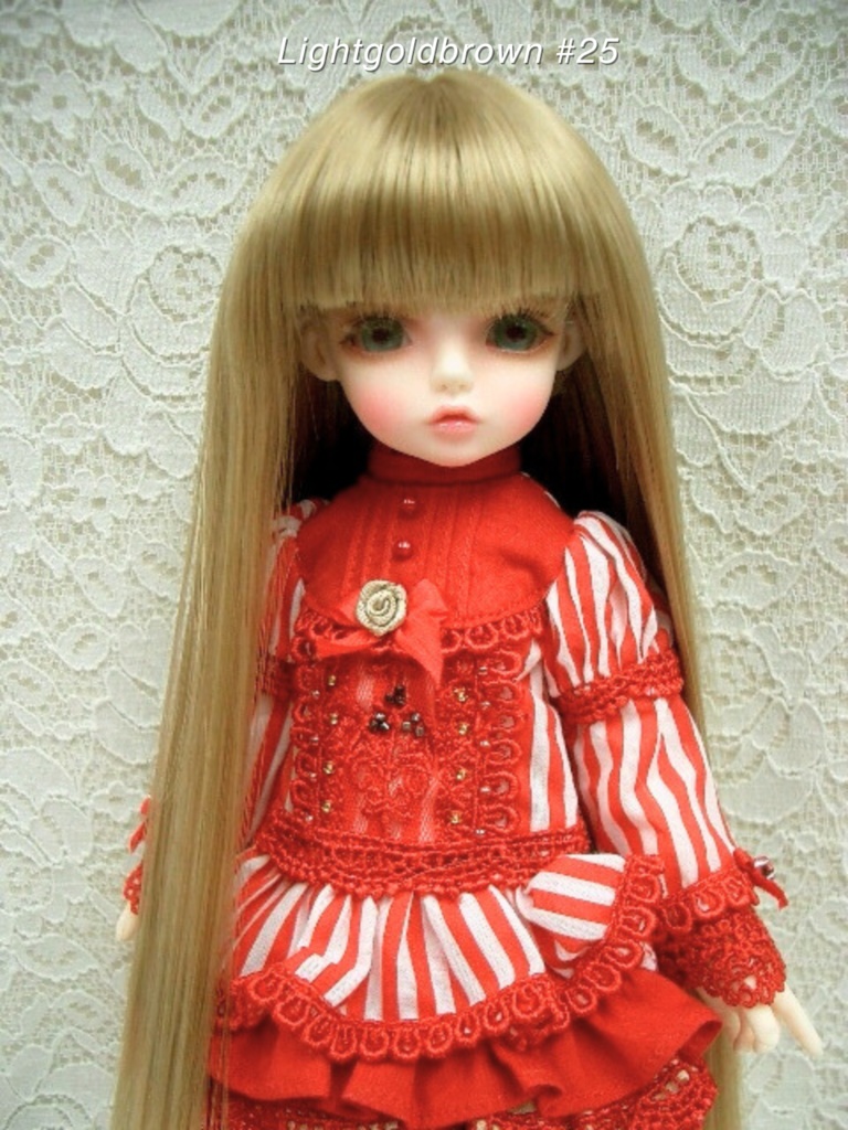 ウィッグ / 6インチ / ミディアムロングストレート (6/28102DS)