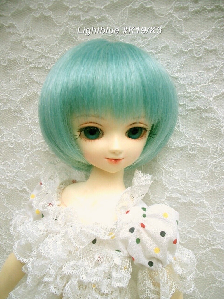 ウイッグ / 7-8インチ / ショートボブ *長めの前髪 (7-8/21410)