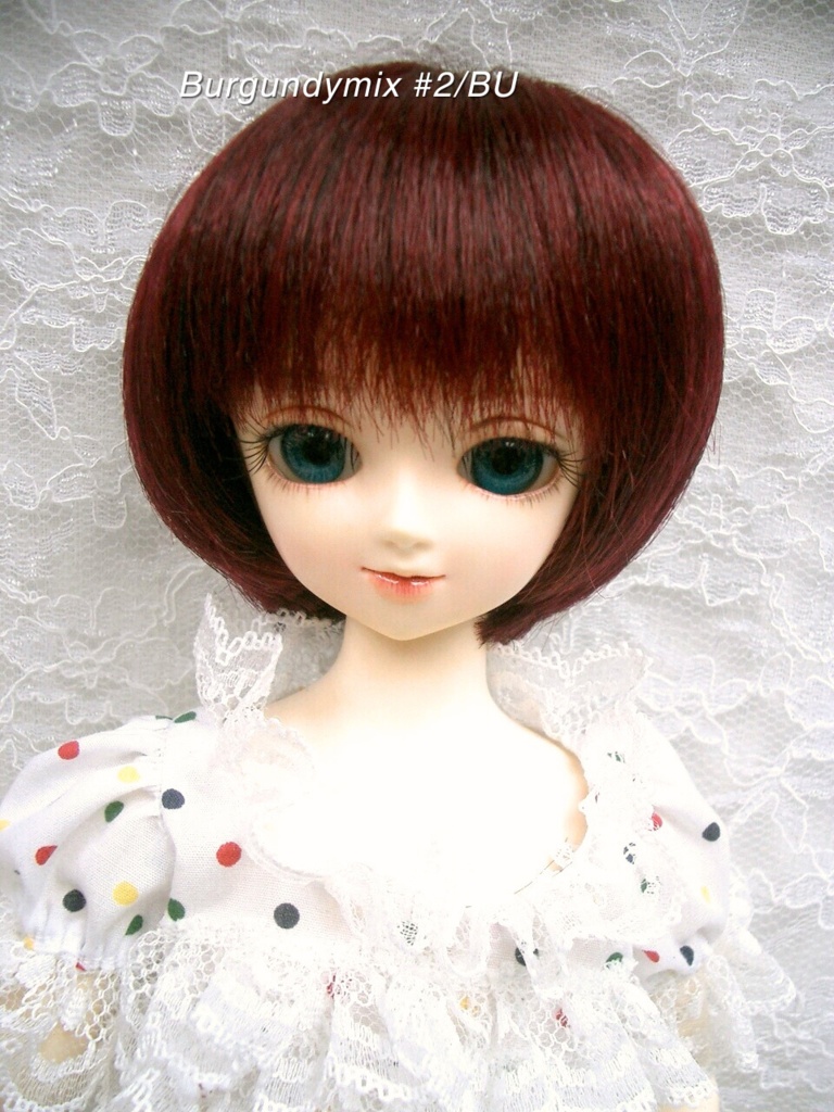 ウイッグ / 7-8インチ / ショートボブ *長めの前髪 (7-8/21410)