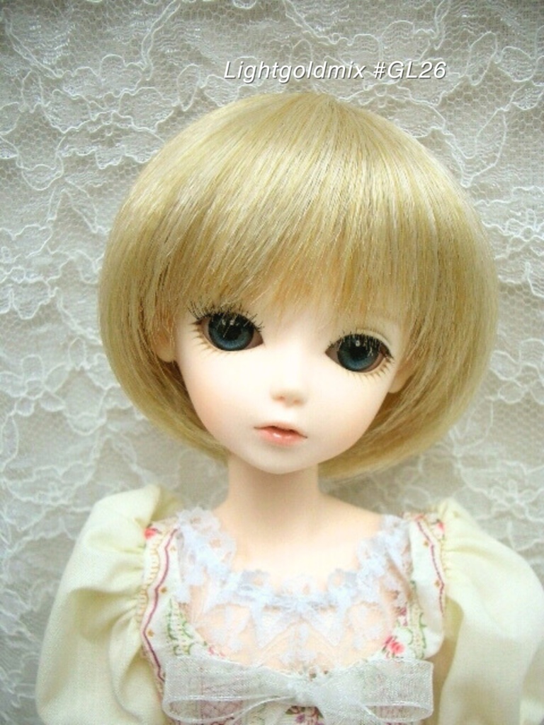 ウイッグ / 7-8インチ / ショートボブ *長めの前髪 (7-8/21410)