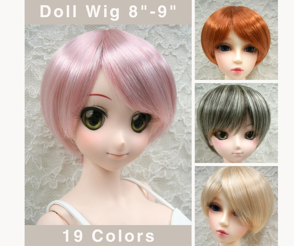 ウィッグ / 8-9インチ / ショートボブ (8-9/21184)