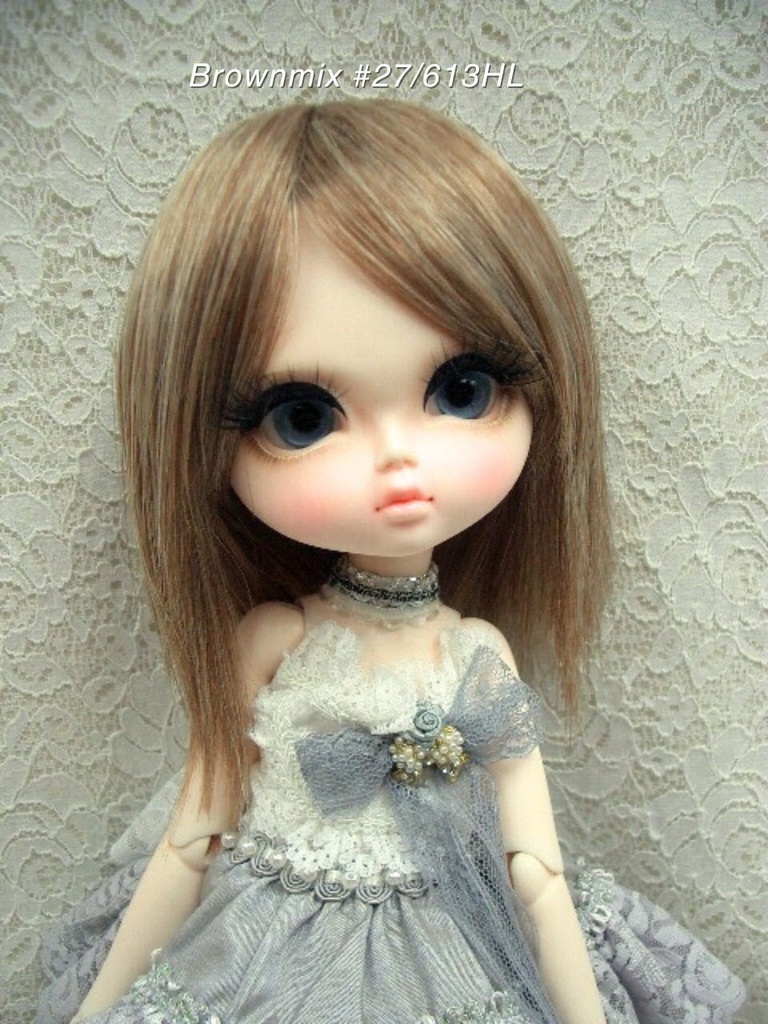 ウィッグ / 11-12インチ/ セミロングふわふわヘアー (11-12/21261)