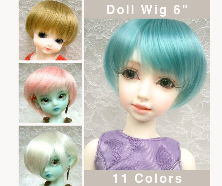 ウィッグ / 6インチ / ショートボブ (6/28127)