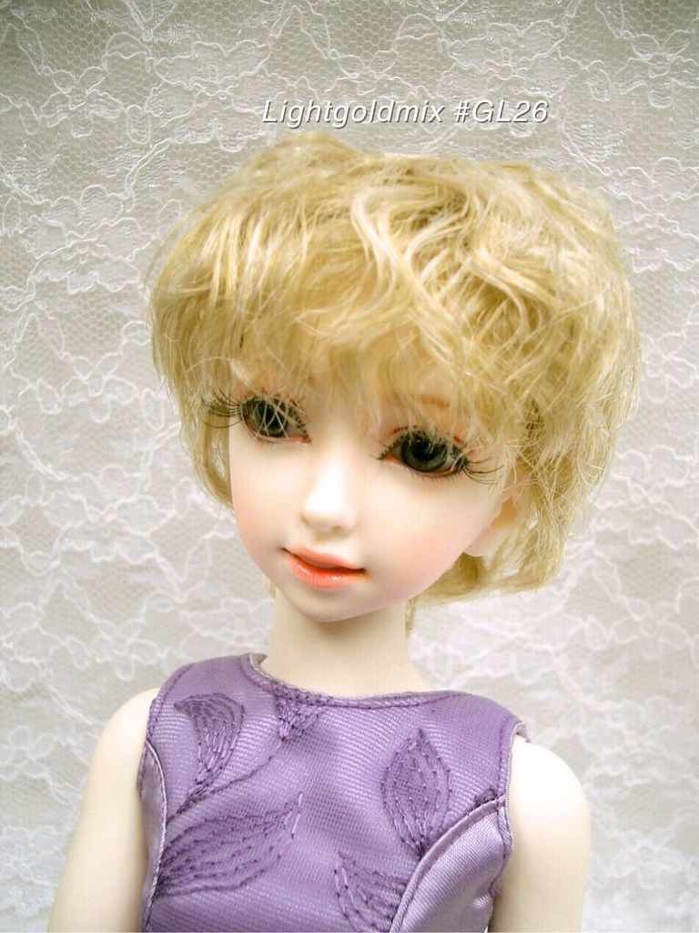 ウィッグ / 6インチ / ショートカーリー (6/28158)