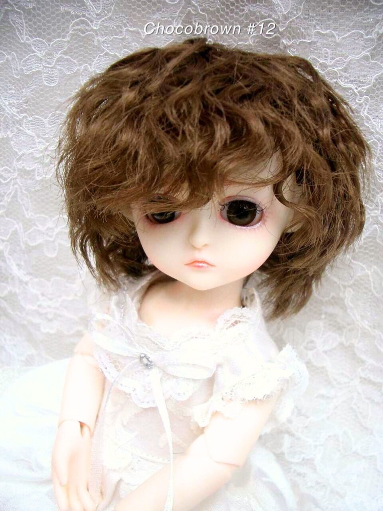 ウィッグ / 6インチ / ショートカーリー (6/28158)