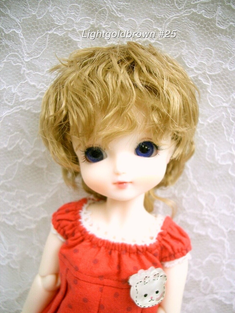 ウィッグ / 6インチ / ショートカーリー (6/28158)