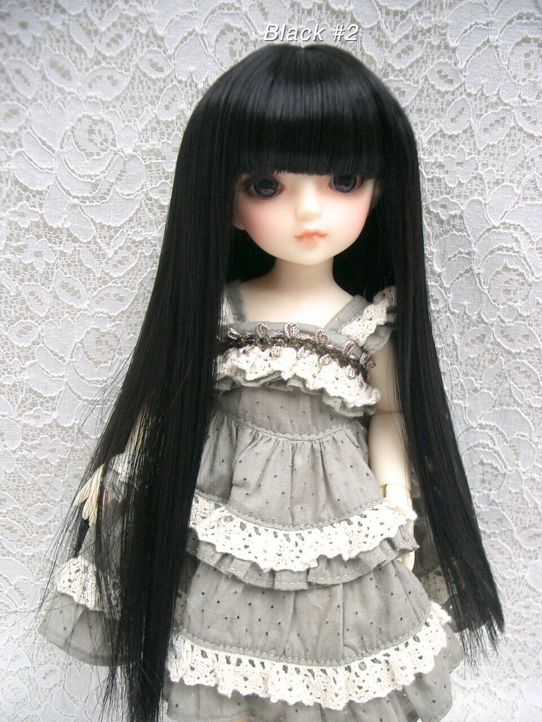 ウィッグ / 6-7インチ / ミディアムロングストレート (6-7/28102DS)