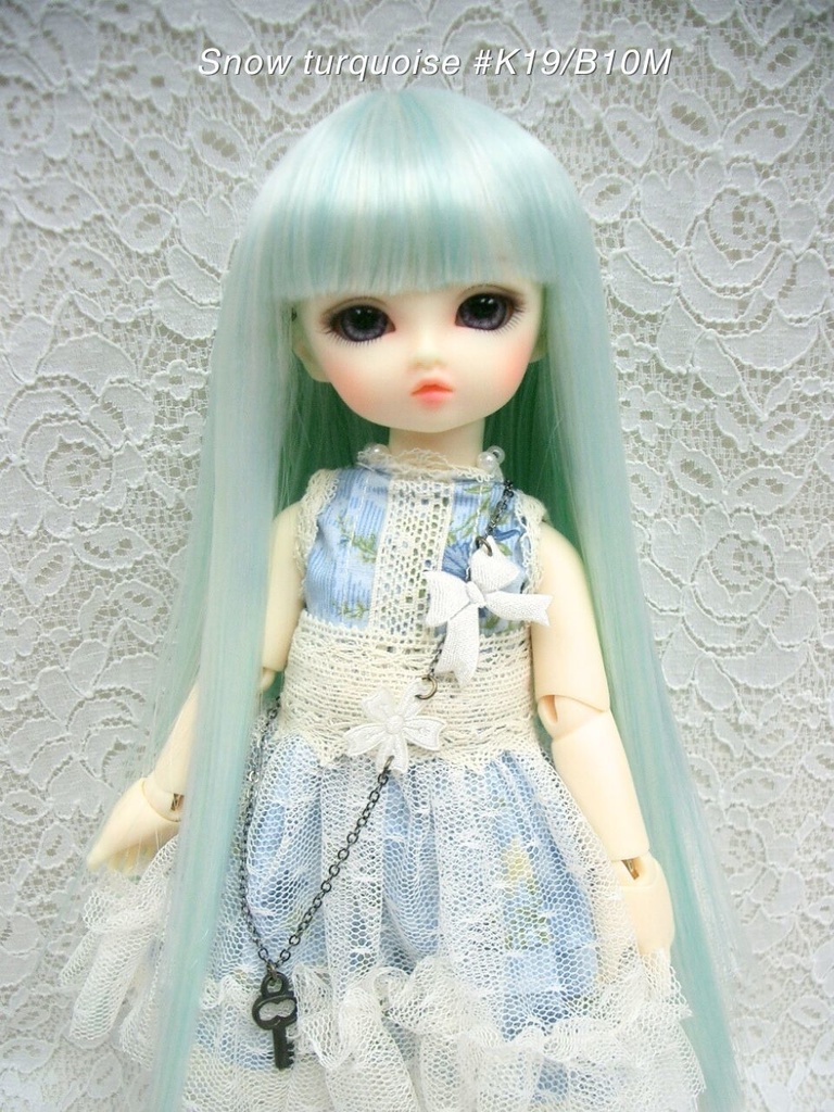 ウィッグ / 6-7インチ / ミディアムロングストレート (6-7/28102DS)