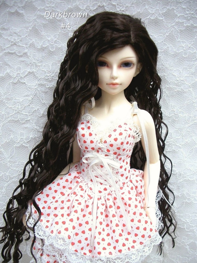 ウイッグ / 7-8インチ / ワンレンロングウェーブ (7-8/25016)