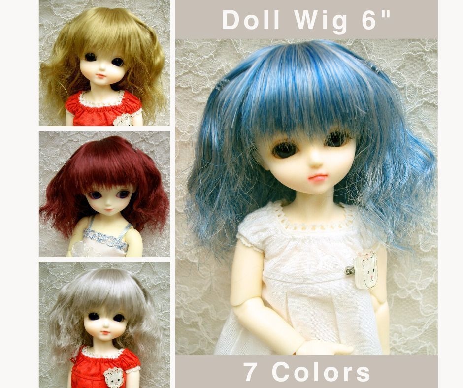 ウィッグ / 6インチ / ふわふわウェーブ (6/28747)