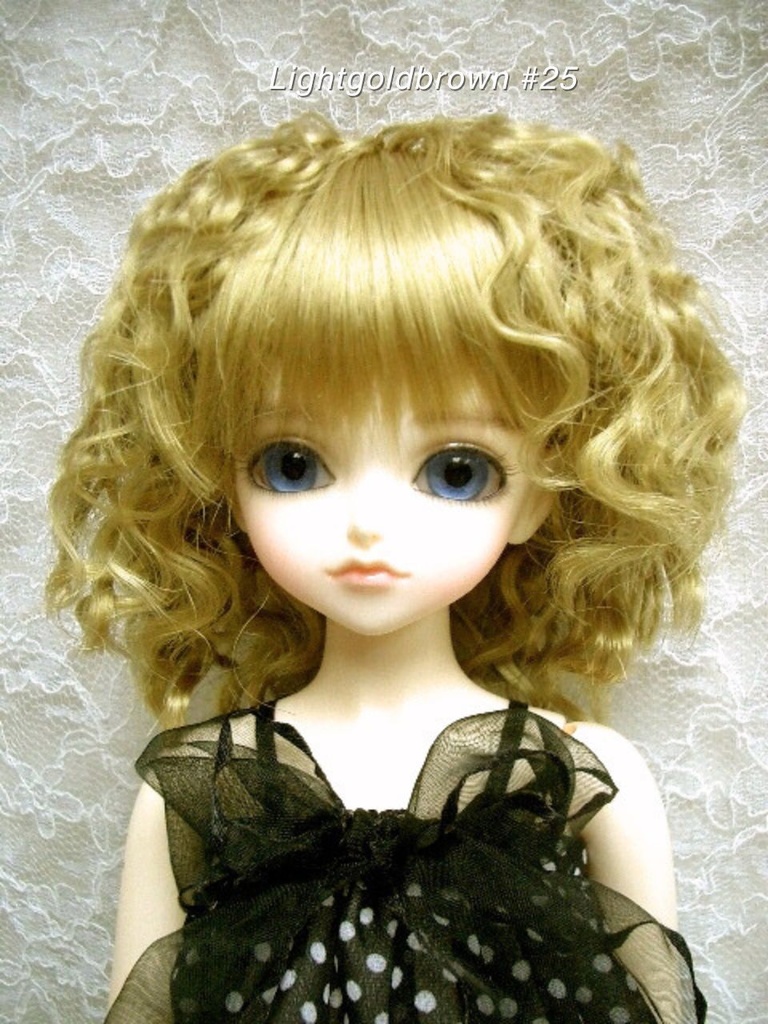 ウィッグ / 6-7インチ / ミディアムウェーブ (6-7/28201)