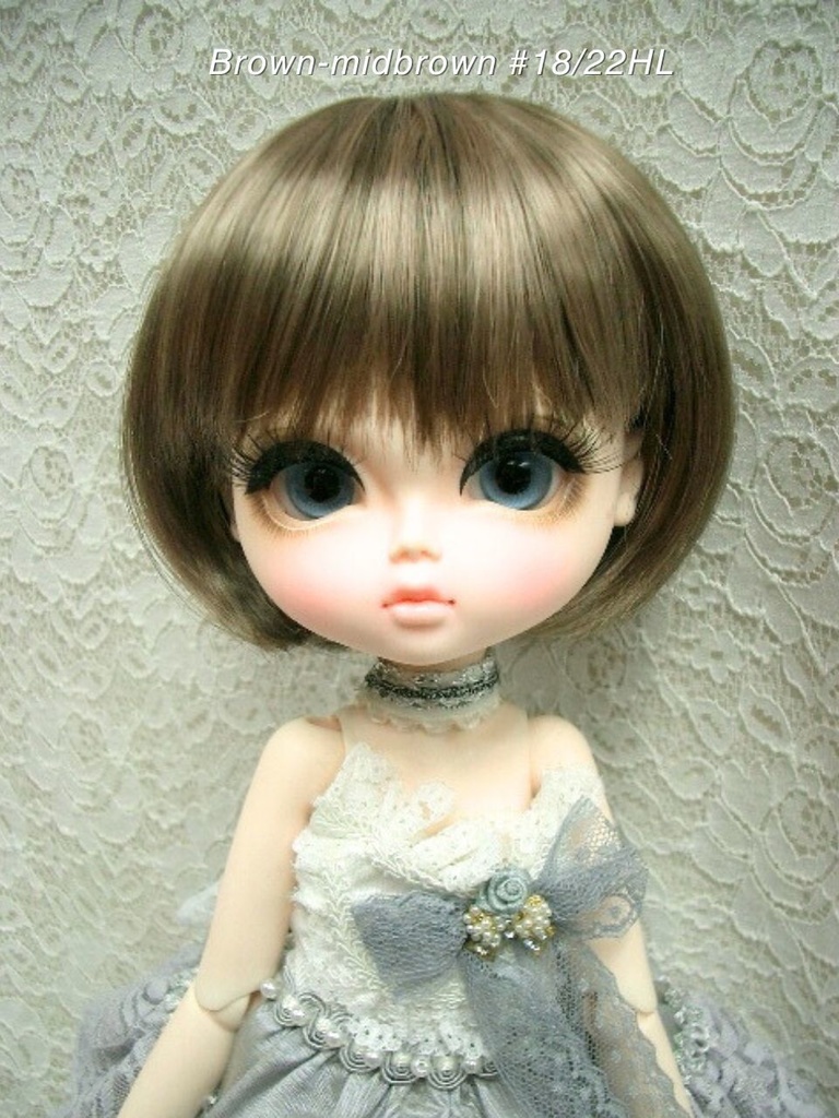 ウィッグ / 11-12インチ/ ショートボブ (11-12/21410)