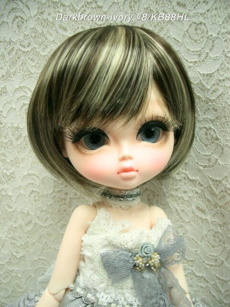 ウィッグ / 11-12インチ/ ショートボブ (11-12/21410)