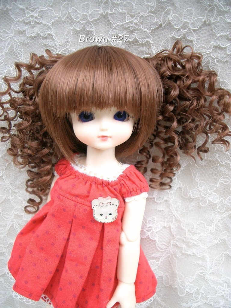 ウィッグ / 6インチ / ボリュームカール (6/38073N)