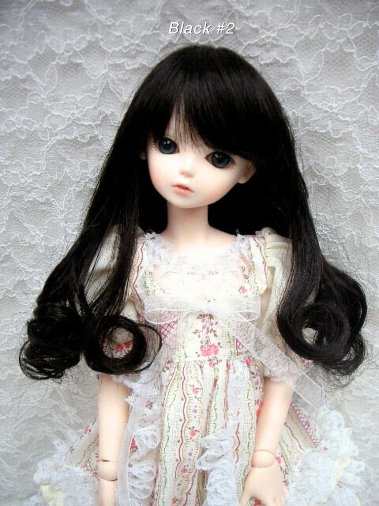 ウイッグ / 7-8インチ / ロングヘアー裾カール (7-8/25131)