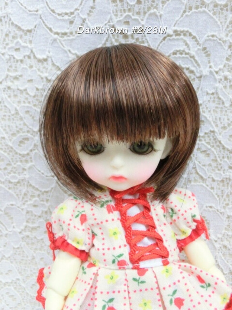 ウィッグ / 5.5インチ / ショートボブ (5.5/28249)