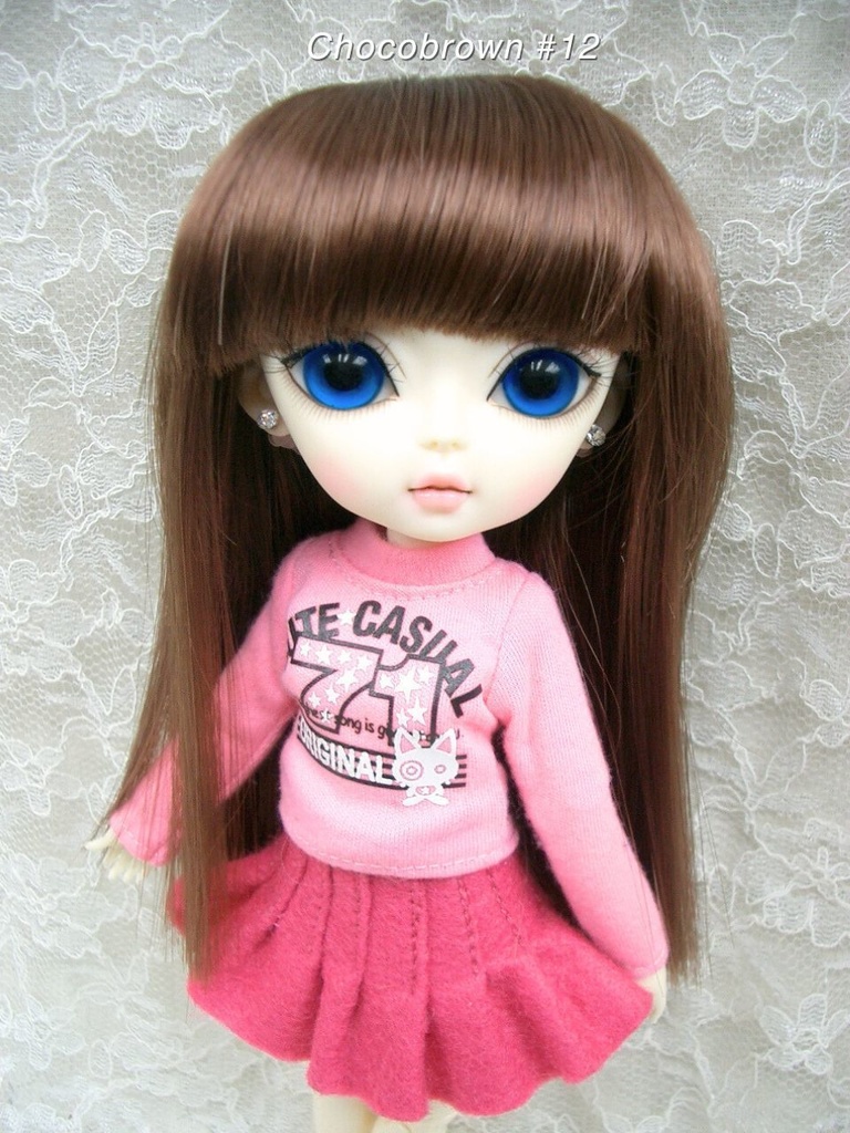 ウイッグ / 7-8インチ / セミロングストレート (7-8/28041)