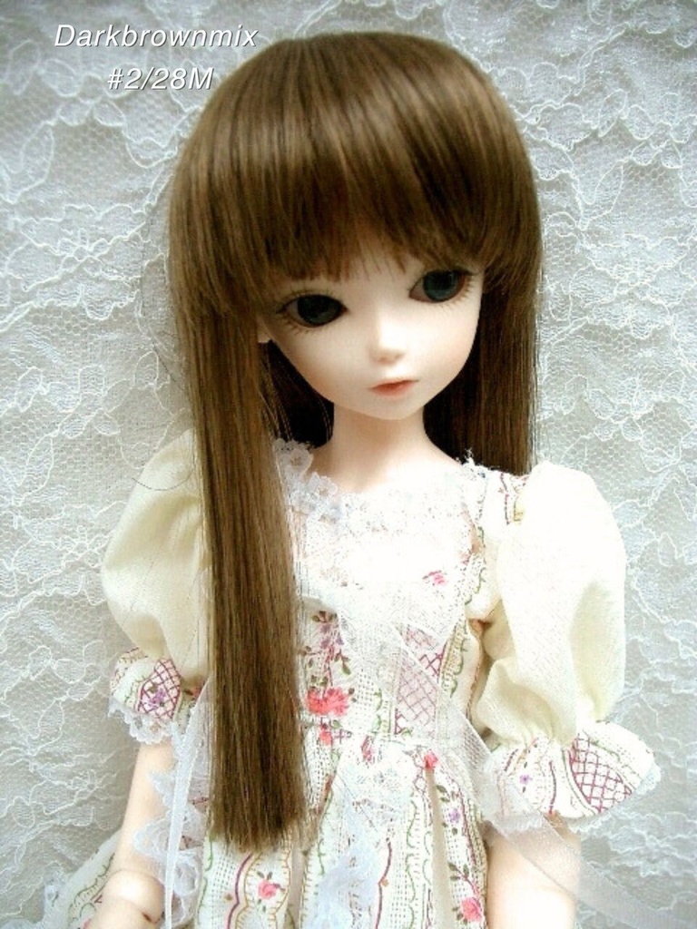 ウイッグ / 7-8インチ / セミロングストレート (7-8/28041)