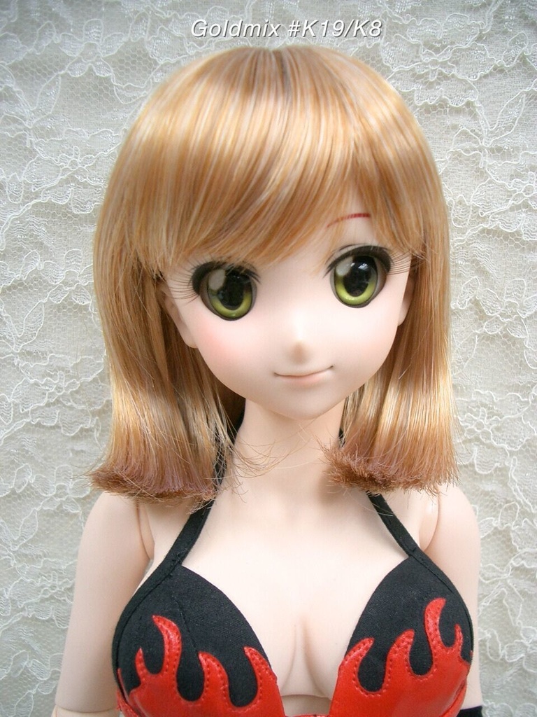 ウィッグ / 8-9インチ / ミディアムボブ (8-9/25018)