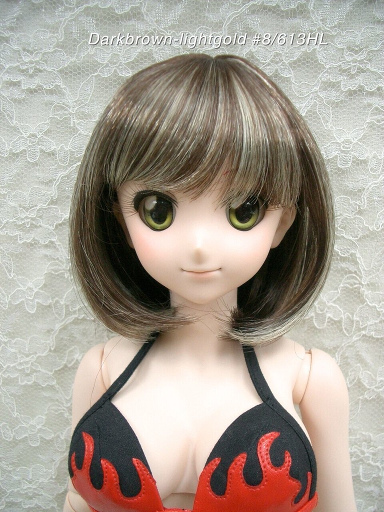 ウィッグ / 8-9インチ / ミディアムボブ (8-9/25018)