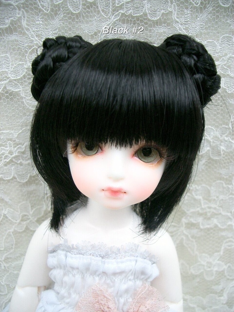 ウィッグ / 6インチ / 三つ編みシニヨンショート (6/38091)