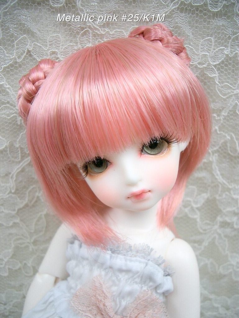 ウィッグ / 6インチ / 三つ編みシニヨンショート (6/38091)