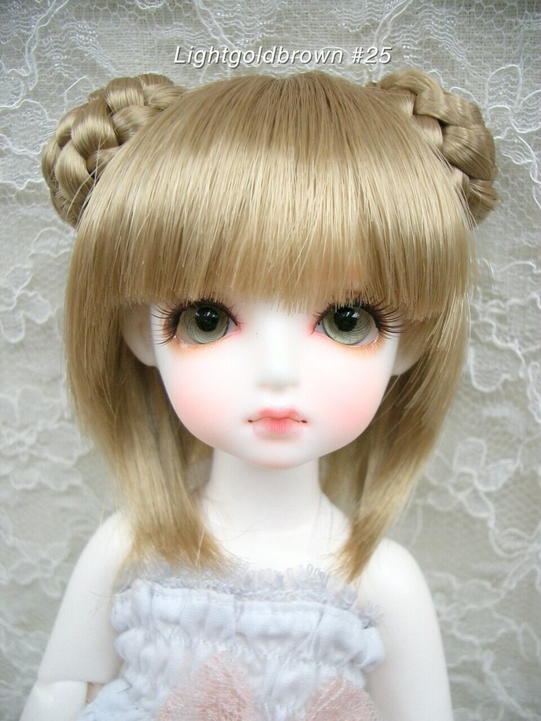 ウィッグ / 6インチ / 三つ編みシニヨンショート (6/38091)