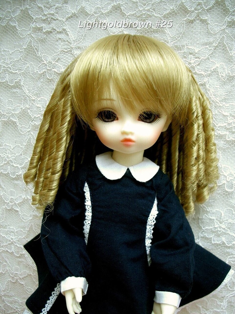 ウィッグ / 6-7インチ / 縦カール (6-7/28769)