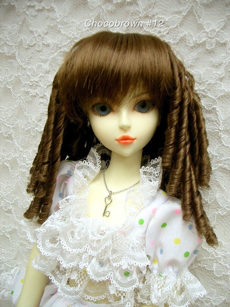 ウィッグ / 6-7インチ / 縦カール (6-7/28769)