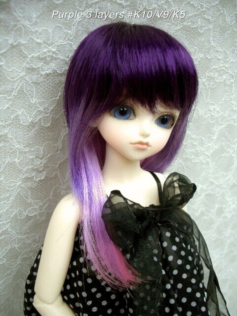 ウイッグ / 7-8インチ / グラデーションシャギー (7-8/28090)