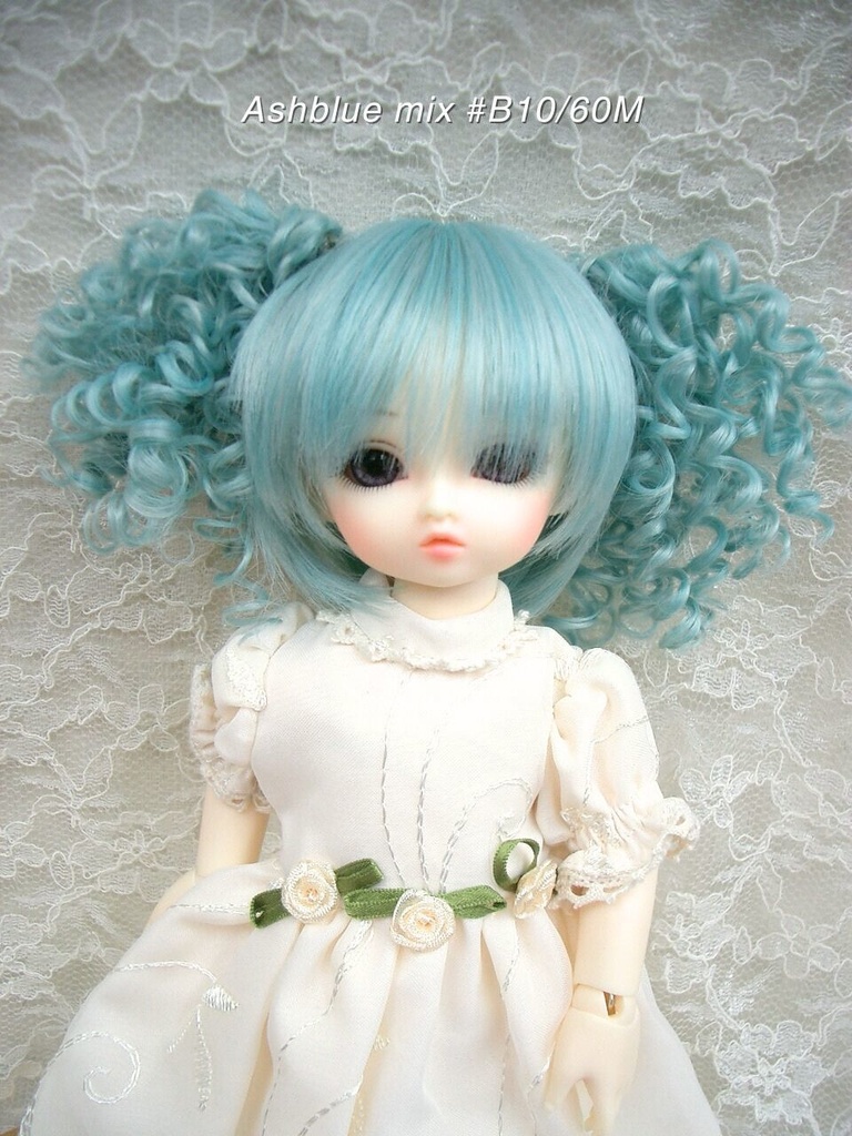 ウィッグ / 6-7インチ / 前髪カールツインテール (6-7/38073)