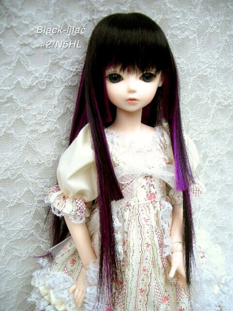 ウイッグ / 7-8インチ / 姫カットロング (7-8/28100)