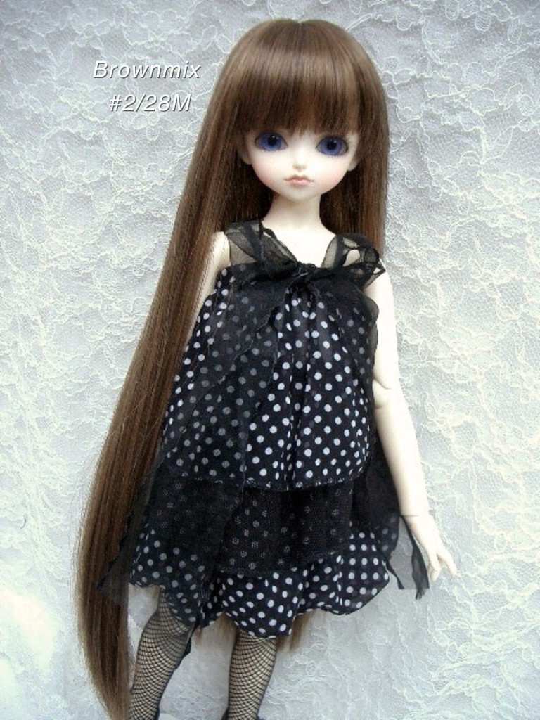 ウイッグ / 7-8インチ / ロングストレート (7-8/28102)