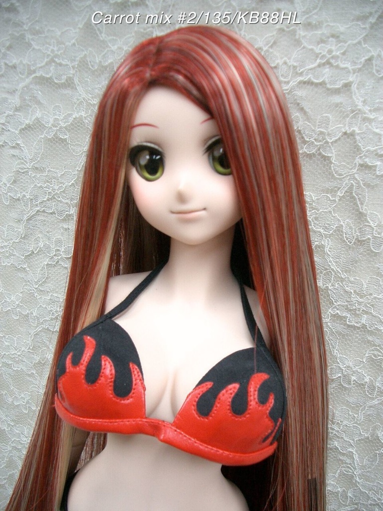 ウィッグ / 8-9インチ / ロングストレート (8-9/28042)