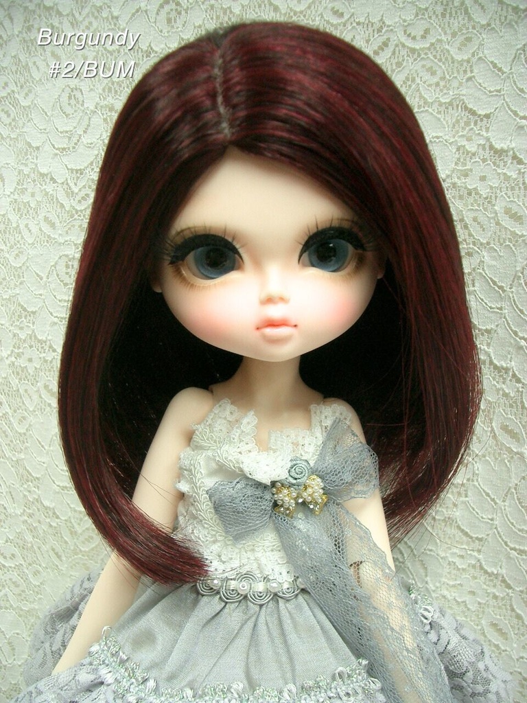 ウィッグ / 11-12インチ/ セミロングワンレン (11-12/28037)