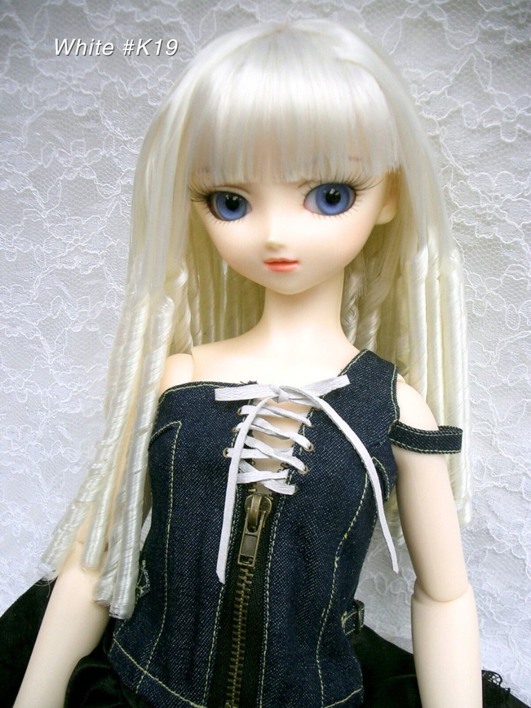 ウィッグ / 9-10インチ / 細縦ロール *長め (9-10/28006)