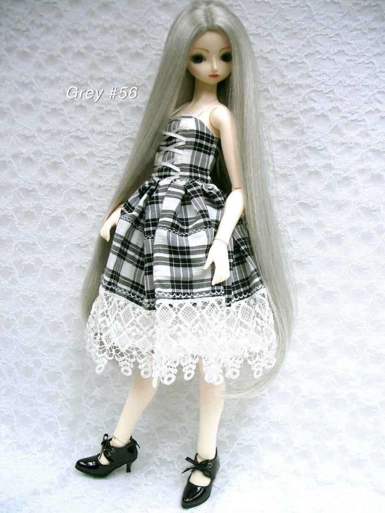 ウィッグ / 9-10インチ / ワンレンロングストレート *長さ50CM (9-10/28042)