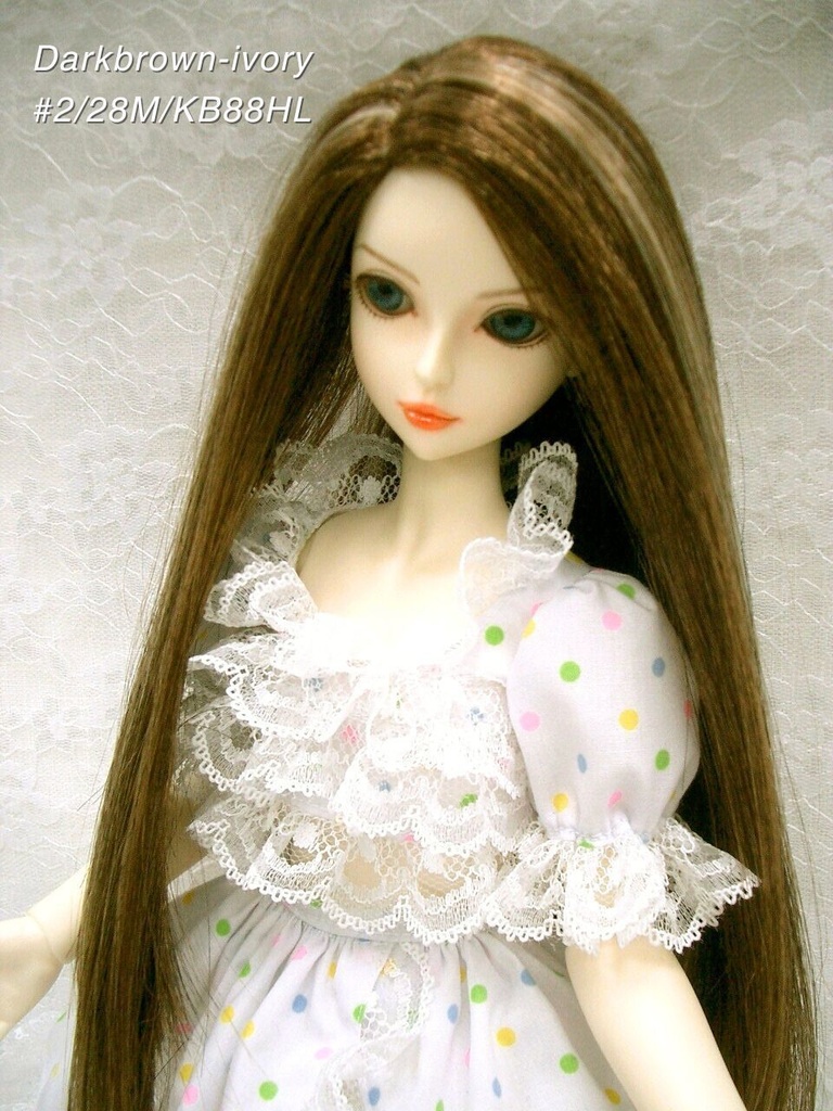 ウィッグ / 6-7インチ / ワンレンロングストレート (6-7/28129)