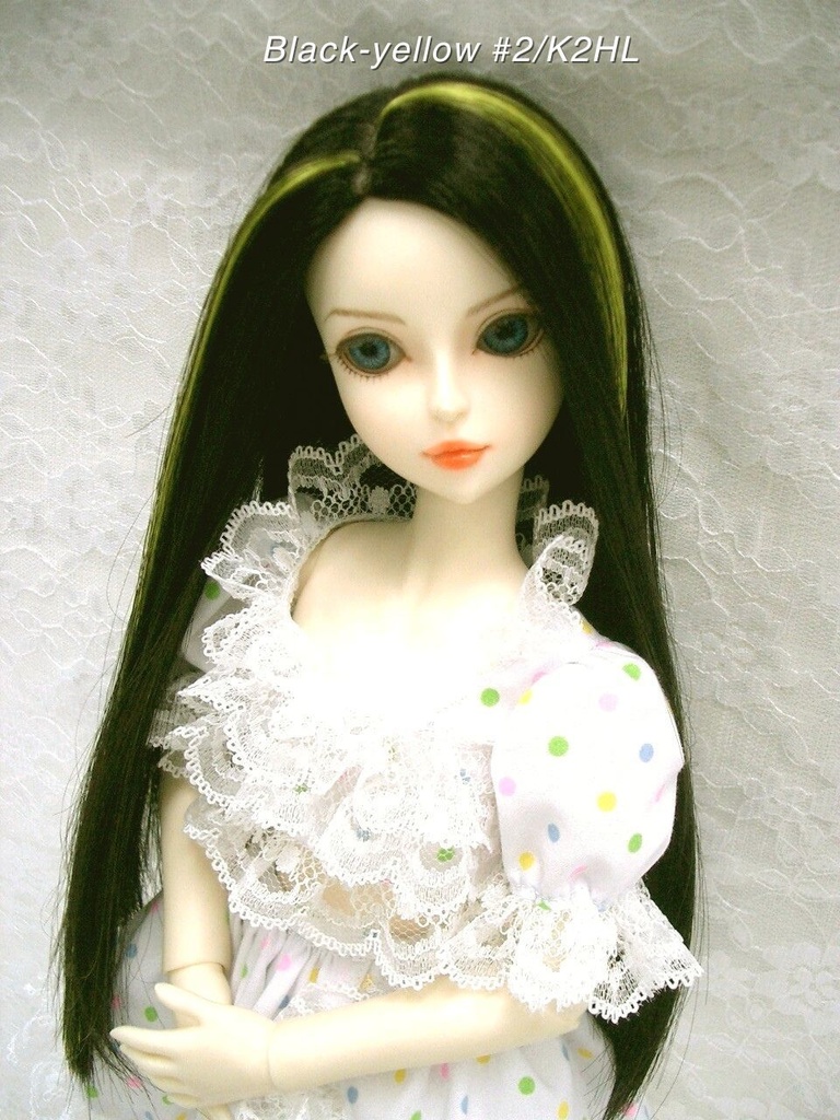 ウィッグ / 6-7インチ / ワンレンロングストレート (6-7/28129)