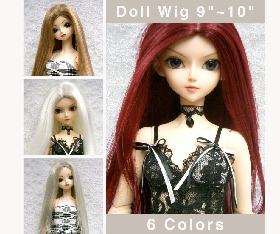 ウィッグ / 9-10インチ / ワンレンロングストレート *長さ60CM (9-10/28043)