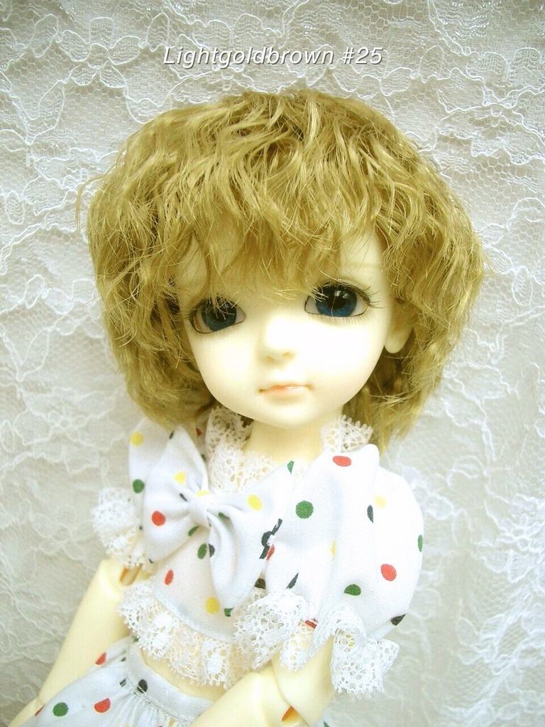 ウィッグ / 6-7インチ / ショートウェーブ (6-7/28158)