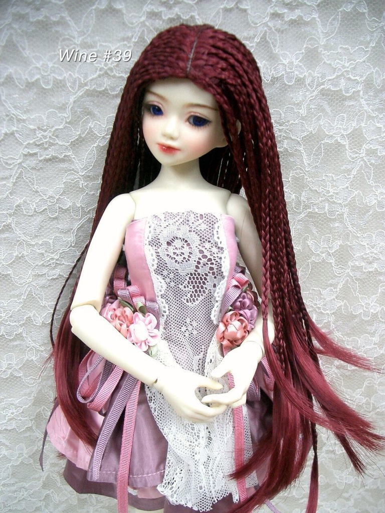 ウィッグ / 6-7インチ / 全三つ編み (6-7/28163NL)