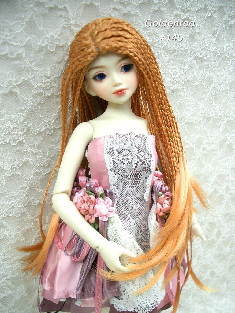 ウィッグ / 6-7インチ / 全三つ編み (6-7/28163NL)