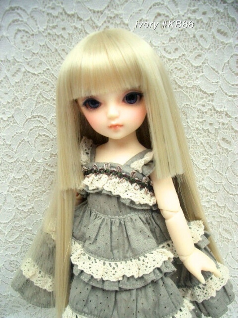 ウイッグ / 6-7インチ / 姫カットロング (6-7/28172)